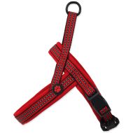 Postroj ACTIVE DOG Neoprene červený L/XL