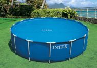 Solární plachta Intex 244 cm kruhová modrá