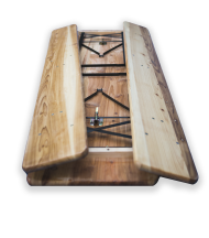 Pivní set 220 x 70 x 25 cm | 3 nohy na lavici