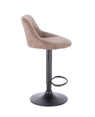 2x Barová židle Hawaj CL-3235 Taupe (šedohnědá)