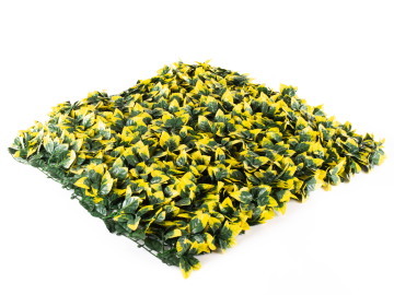 Umělý živý plot Hawaj Blýskalka Photinia žlutá Stěna 100 x 100 cm