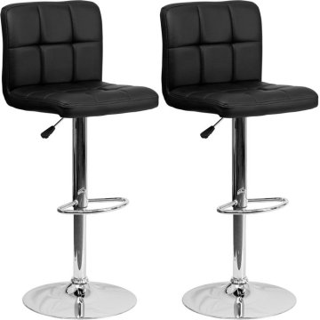 2x Barová židle Hawaj CL-3232-1 černá