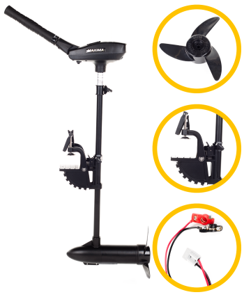 Lodní motor Maxima® A 66 LB s náklopnou rukojetí