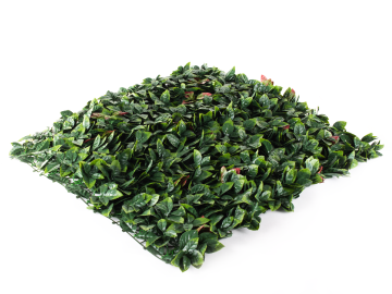 Umělý živý plot Hawaj Blýskalka Photinia červená Stěna 100 x 100 cm