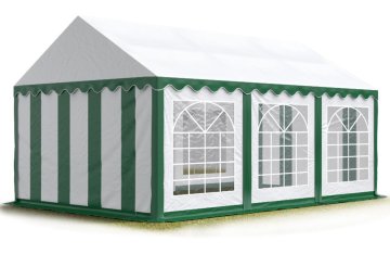 Párty stan Economy 3 x 6 m zeleno-bílá