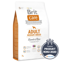 Brit Care Dog Adult Medium Breed Lamb & Rice 3 kg Brit Care Dog Adult Medium Breed Lamb & Rice 3 kg