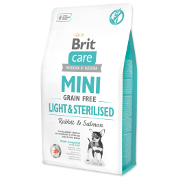 Brit Care Dog Mini Grain Free Light & Sterilised 2 kg Brit Care Dog Mini Grain Free Light & Sterilised 2 kg