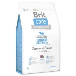 Brit Care Grain-free Junior Large Breed Salmon & Potato 3 kg Brit Care Grain-free Junior Large Breed Salmon & Potato 3 kg