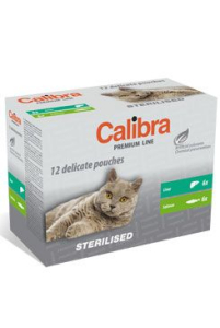 Calibra Cat kapsa Premium Steril. multipack 12 x 100 g Calibra Cat kapsa Premium Steril. multipack 12 x 100 g