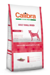 Calibra Dog Grain Free Adult Small Breed Duck 7 kg Calibra Dog Grain Free Adult Small Breed Duck 7 kg