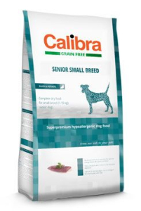 Calibra Dog Grain Free Senior Small Breed Duck 7 kg Calibra Dog Grain Free Senior Small Breed Duck 7 kg