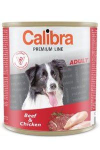 Calibra Dog Premium Adult konzerva hovezi a kure 800 g Calibra Dog Premium Adult konzerva hovezi a kure 800 g