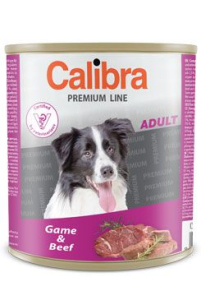 Calibra Dog Premium Adult konzerva zverina a hovezi 800 g Calibra Dog Premium Adult konzerva zverina a hovezi 800 g