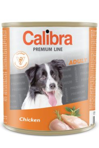 Calibra Dog konzerva Premium Adult kure 800 g Calibra Dog konzerva Premium Adult kure 800 g