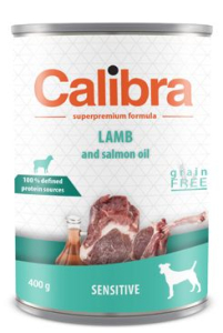 Calibra Dog konzerva Sensitive jehneci 400 g Calibra Dog konzerva Sensitive jehneci 400 g