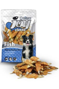 Calibra Joy Dog Classic Fish & Chicken Slice 80 g NEW Calibra Joy Dog Classic Fish & Chicken Slice 80 g NEW