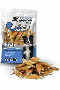Calibra Joy Dog Classic Fish & Chicken Slice 80 g NEW Calibra Joy Dog Classic Fish & Chicken Slice 80 g NEW