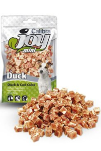 Calibra Joy Dog Mini Duck & Cod Cube 70 g NEW Calibra Joy Dog Mini Duck & Cod Cube 70 g NEW
