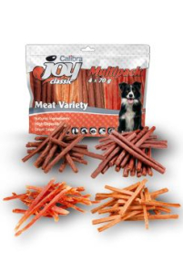 Calibra Joy Dog Multipack Meat Variety Mix 4x70 g NEW Calibra Joy Dog Multipack Meat Variety Mix 4x70 g NEW