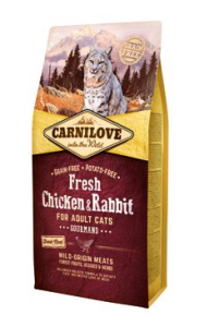 Carnilove Cat Fresh Chicken & Rabbit for Adult 6kg Carnilove Cat Fresh Chicken & Rabbit for Adult 6kg