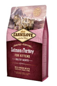 Carnilove Cat Salmon & Turkey for Kittens Healthy Growth 2 kg