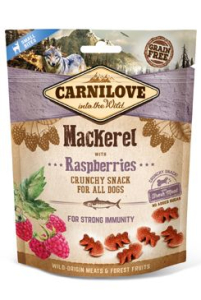 Carnilove Dog Crunchy Snack Mackerel & Raspberries 200 g Carnilove Dog Crunchy Snack Mackerel & Raspberries 200 g