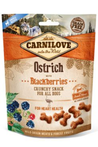 Carnilove Dog Crunchy Snack Ostrich & Blackberries 200 g Carnilove Dog Crunchy Snack Ostrich & Blackberries 200 g