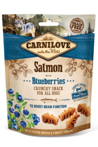 Carnilove Dog Crunchy Snack Salmon & Blueberries 200 g Carnilove Dog Crunchy Snack Salmon & Blueberries 200 g