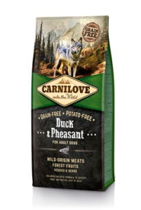 Carnilove Dog Duck & Pheasant for Adult 12 kg Carnilove Dog Duck & Pheasant for Adult 12 kg
