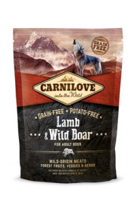 Carnilove Dog Lamb & Wild Boar for Adult 1,5 kg Carnilove Dog Lamb & Wild Boar for Adult 1,5 kg