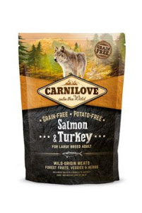 Carnilove Dog Salmon & Turkey for Large Breed Adult 1,5 kg Carnilove Dog Salmon & Turkey for Large Breed Adult 1,5 kg