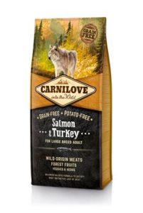 Carnilove Dog Salmon & Turkey for Large Breed Adult 12 kg Carnilove Dog Salmon & Turkey for Large Breed Adult 12 kg