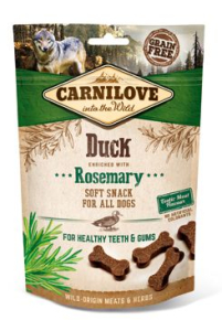 Carnilove Dog Semi Moist Snack Duck & Rosemary 200 g Carnilove Dog Semi Moist Snack Duck & Rosemary 200 g
