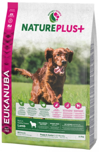 Eukanuba Nature Plus+ Puppy & Junior Rich in freshly frozen Lamb 10 kg Eukanuba Nature Plus+ Puppy & Junior Rich in freshly frozen Lamb 10 kg