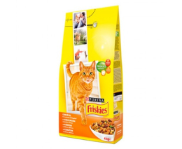 Friskies cat dry - kuře, zelenina 4 kg Friskies cat dry - kuře, zelenina 4 kg