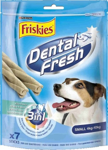 Friskies snack dog - Dental Fresh 3 v 1 "S" 110 g Friskies snack dog - Dental Fresh 3 v 1 "S" 110 g