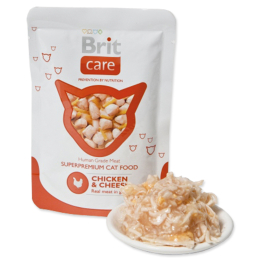 Kapsička Brit Care Cat Chicken & Cheese 80 g Kapsička Brit Care Cat Chicken & Cheese 80 g
