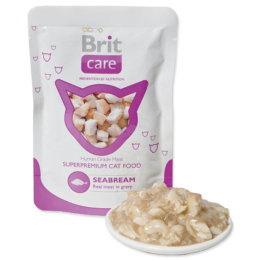 Kapsička Brit Care Cat Seabream 80 g Kapsička Brit Care Cat Seabream 80 g