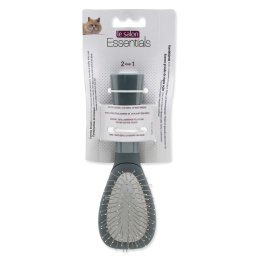 Kartáč Le Salon Essentials ocelové hroty / nylon malý 1 ks Kartáč Le Salon Essentials ocelové hroty / nylon malý 1 ks