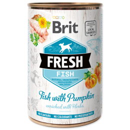 Konzerva Brit Fresh Fish with Pumpkin 400 g Konzerva Brit Fresh Fish with Pumpkin 400 g
