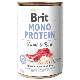 Konzerva Brit Mono Protein Lamb & Brown Rice 400 g Konzerva Brit Mono Protein Lamb & Brown Rice 400 g