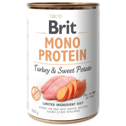 Konzerva Brit Mono Protein Turkey & Sweet Potato 400 g Konzerva Brit Mono Protein Turkey & Sweet Potato 400 g