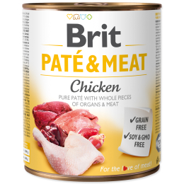 Konzerva Brit Paté & Meat Chicken 800 g Konzerva Brit Paté & Meat Chicken 800 g