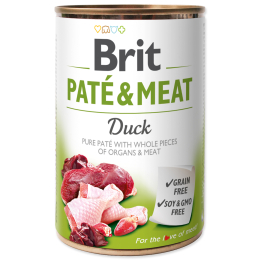 Konzerva Brit Paté & Meat Duck 400 g Konzerva Brit Paté & Meat Duck 400 g