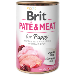 Konzerva Brit Paté & Meat Puppy 400 g Konzerva Brit Paté & Meat Puppy 400 g