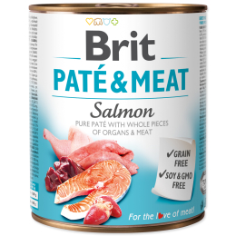 Konzerva Brit Paté & Meat Salmon 800 g Konzerva Brit Paté & Meat Salmon 800 g