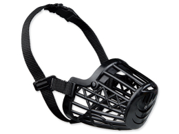 Náhubek Trixie plastový černý XL 31 cm Náhubek Trixie plastový černý XL 31 cm