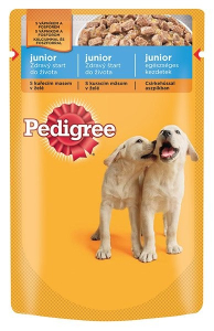 Pedigree kapsa Junior kuřecí s rýží v želé 100 g Pedigree kapsa Junior kuřecí s rýží v želé 100 g