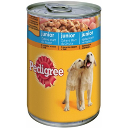 Pedigree konzerva Junior kuřecí v želé 400 g Pedigree konzerva Junior kuřecí v želé 400 g
