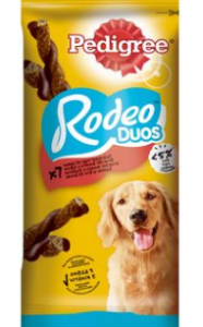 Pedigree Pochoutka Rodeo Duo hovězí a sýr 123 g Pedigree Pochoutka Rodeo Duo hovězí a sýr 123 g